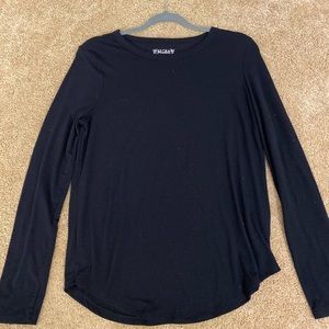 Black long sleeve shirt